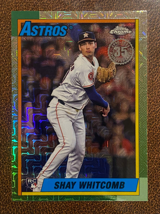 Shay Whitcomb - 2025 Topps Series 2 - 1990 Mojo Refractor - Astros