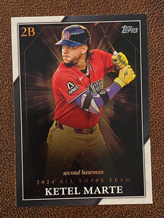 Ketel Marte - 2025 Topps Series 1 - 2024 All Topps Team - Diamondbacks