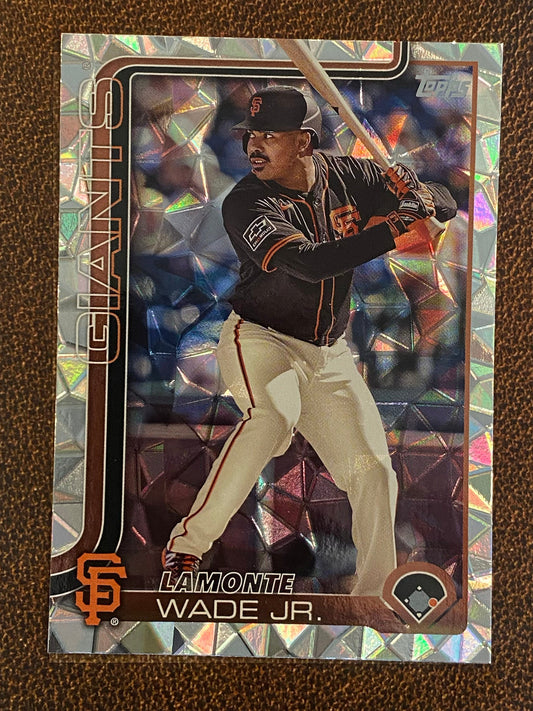 LaMonte Wade Jr. - 2025 Topps Series 1 - Diamante - Giants