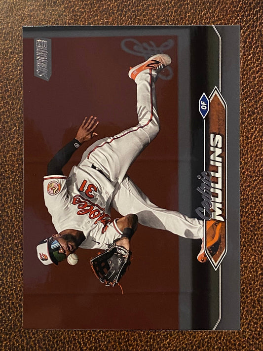Cedric Mullins - 2024 Topps Stadium Club - Black Foil - Orioles