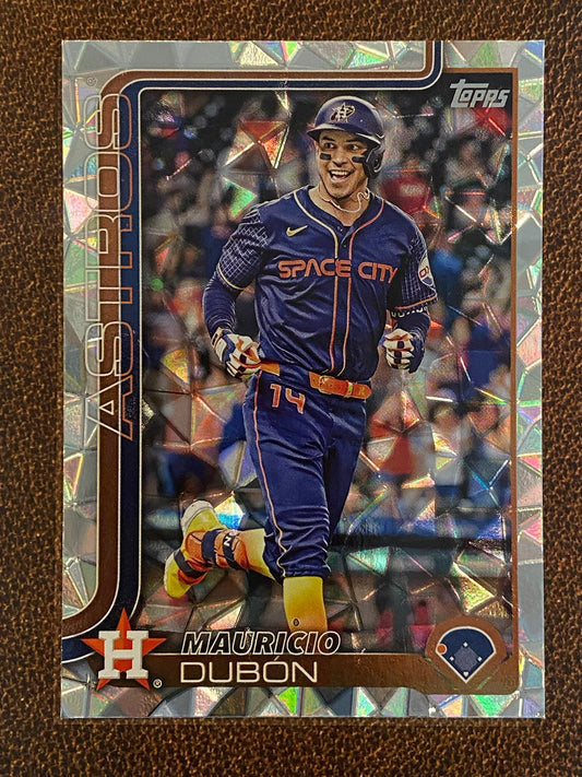 Mauricio Dubon - 2025 Topps Series 1 - Diamante - Astros