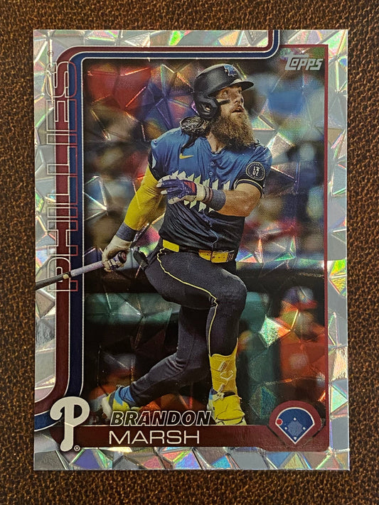 Brandon Marsh - 2025 Topps Series 1 - Diamante - Phillies