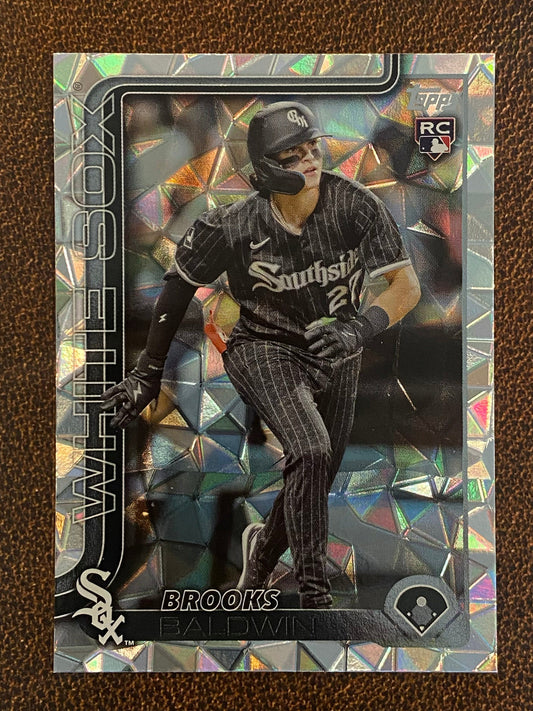 Brooks Baldwin - 2025 Topps Series 1 - Diamante - White Sox