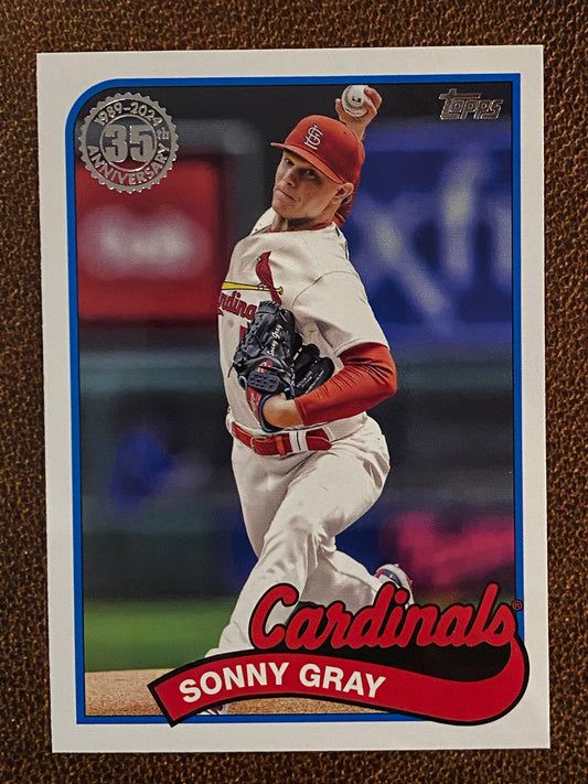 Sonny Gray - 2024 Topps Series 2 - 1989 Insert - Cardinals