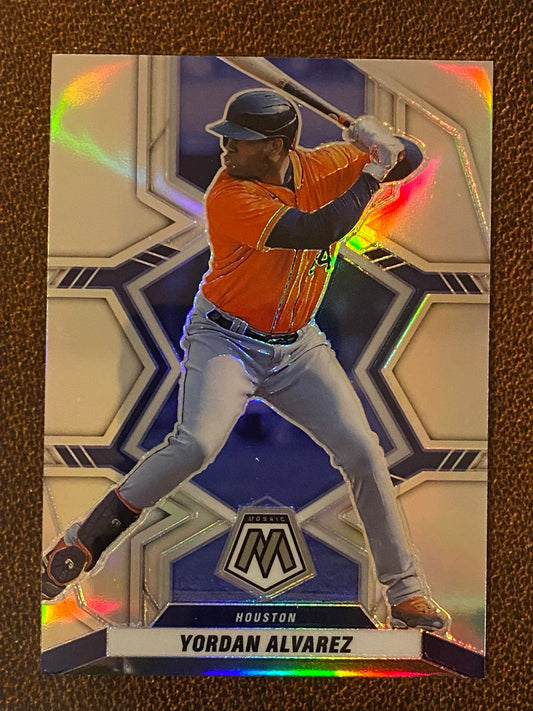 Yordan Alvarez - 2022 Mosaic - Silver Prizm - Astros