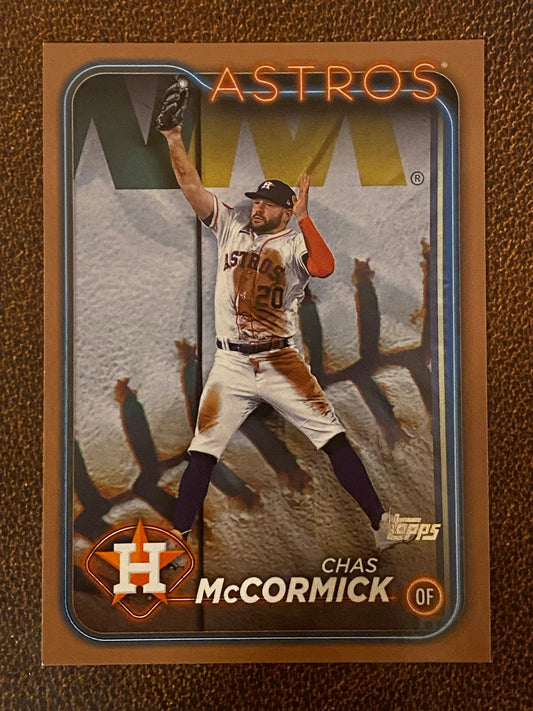 Chas McCormick - 2024 Topps Series 1 - Gold /2024 - Astros