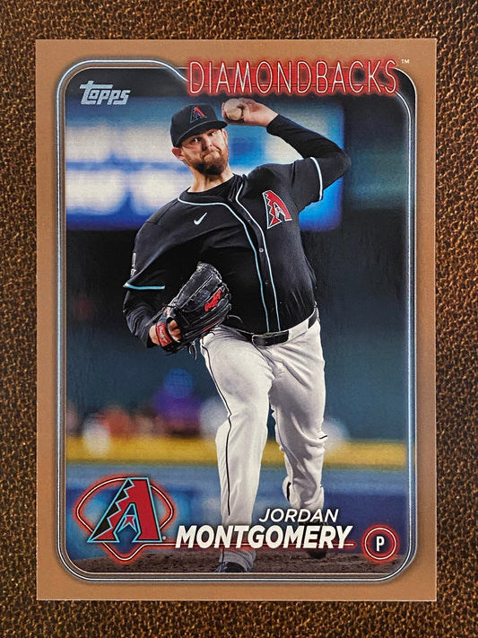 Jordan Montgomery - 2024 Topps Update - Gold /2024 - Diamondbacks