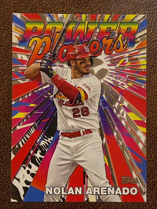 Nolan Arenado - 2025 Topps Series 1 - Power Players - Cardinals