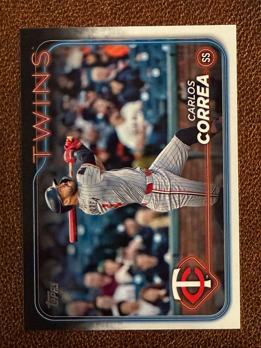 Carlos Correa - 2024 Topps Update - All Star Game - Twins