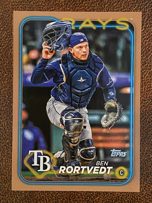 Ben Rortvedt - 2024 Topps Update - Gold /2024 - Rays