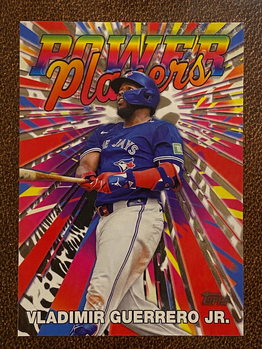 Vladimir Guerrero Jr. - 2025 Topps Series 1 - Power Players - Blue Jays