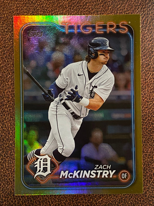 Zach McKinstry - 2024 Topps Series 2 - Gold Foils - Tigers