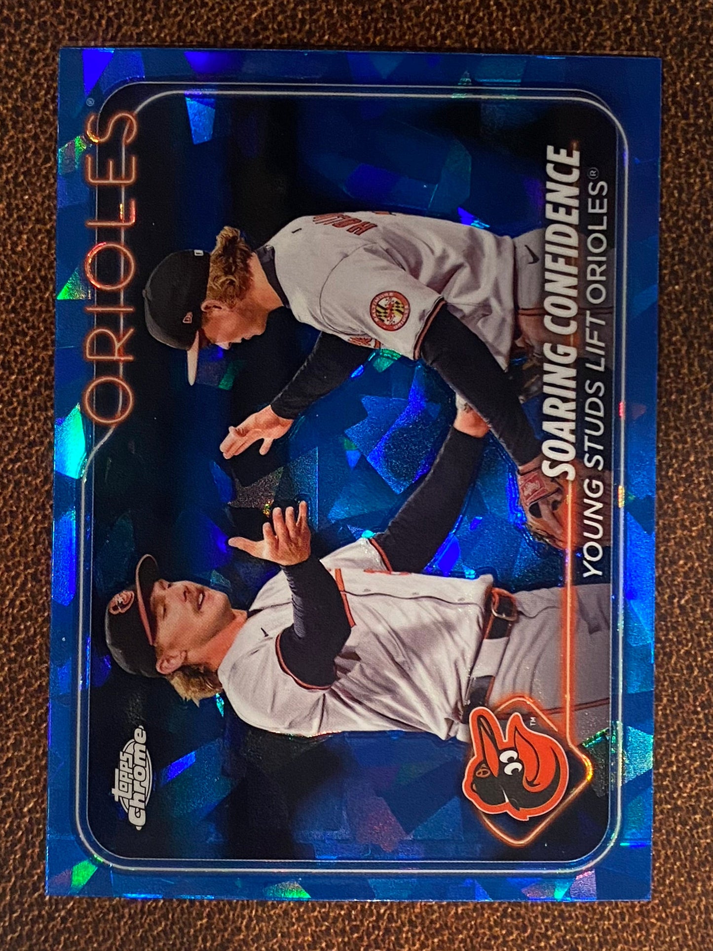 Gunnar Henderson / Jackson Holliday - 2024 Topps Chrome Update - Sapphire - Orioles