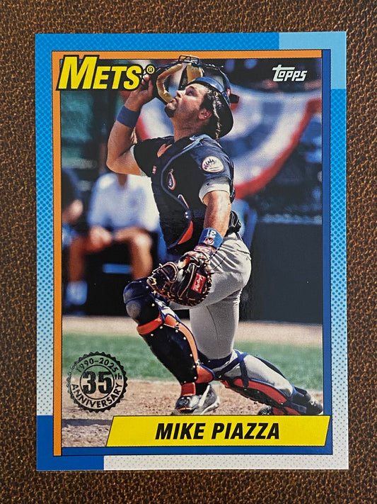 Mike Piazza - 2025 Topps Series 1 - 1990 Insert - Mets