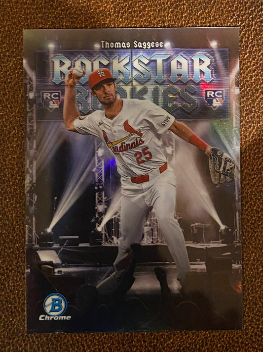 Thomas Saggese - 2025 Bowman - Rockstar Rookies - Cardinals