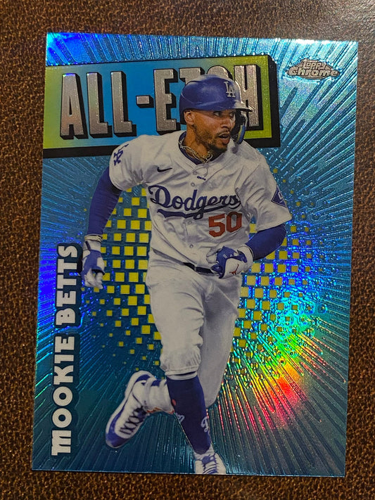 Mookie Betts - 2025 Topps Chrome - All Etch - Dodgers