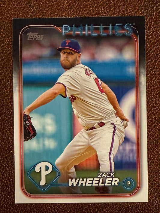 Zack Wheeler - 2024 Topps Update - All Star Game - Phillies