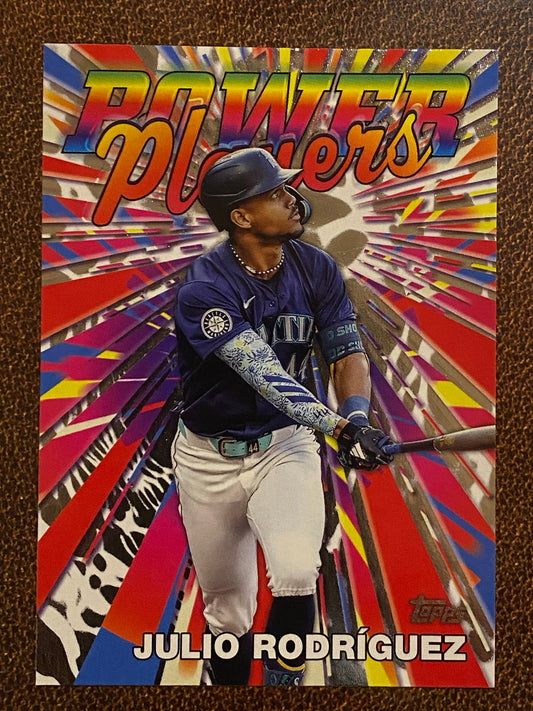 Julio Rodriguez - 2025 Topps Series 1 - Power Players - Mariners