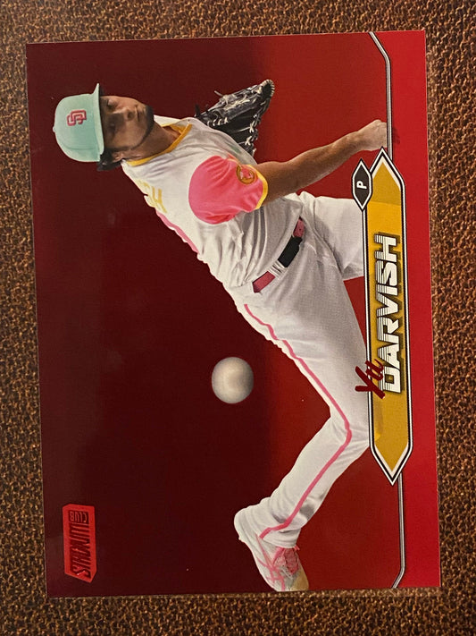 Yu Darvish - 2024 Topps Stadium Club - Red Foil - Padres