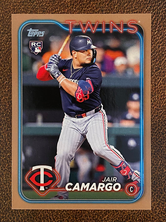 Jair Camargo - 2024 Topps Update - Gold /2024 - Twins