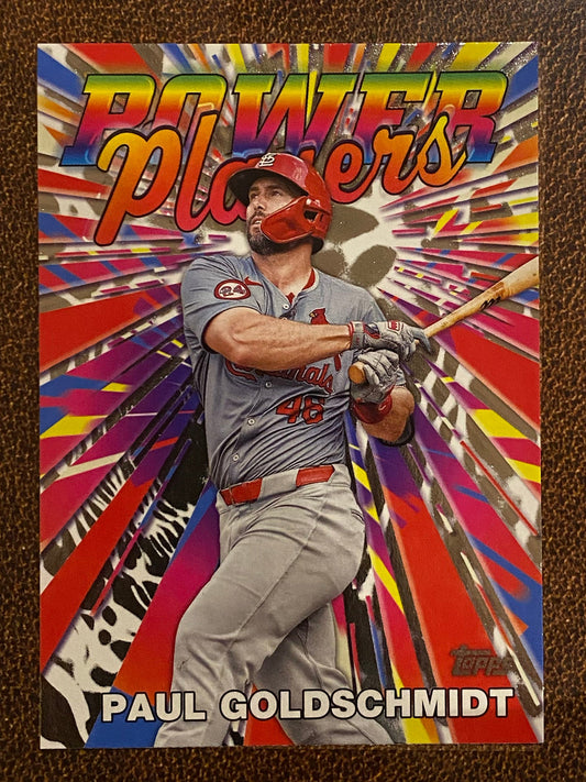 Paul Goldschmidt - 2025 Topps Series 1 - Power Players - Yankees