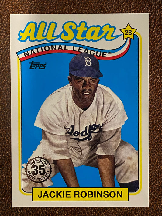 Jackie Robinson - 2024 Topps Series 2 - 1989 All-Star Insert - Dodgers