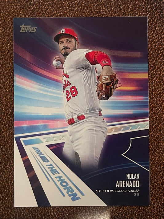 Nolan Arenado - 2024 Topps Series 2 - Around the Horn Insert - Cardinals
