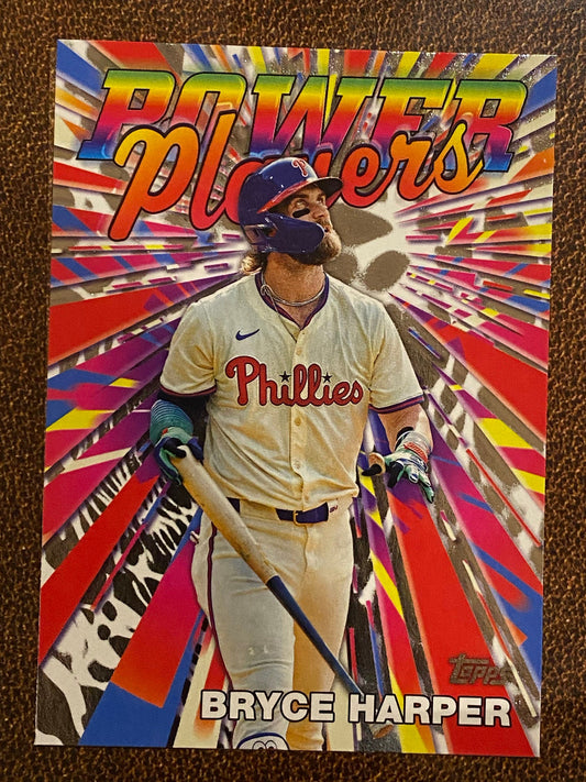 Bryce Harper - 2025 Topps Series 1 - Power Players - Phillies