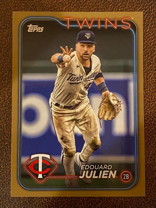Edouard Julien - 2024 Topps Series 2 - Gold /2024 - Twins