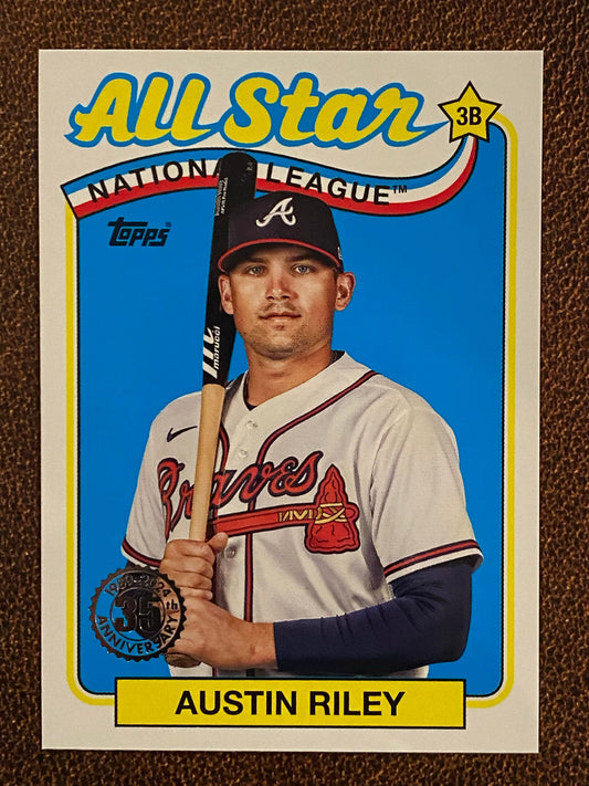 Austin Riley - 2024 Topps Series 2 - 1989 All-Star Insert - Braves
