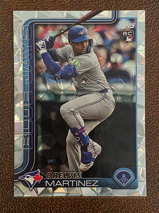 Orelvis Martinez - 2025 Topps Series 1 - Diamante - Blue Jays