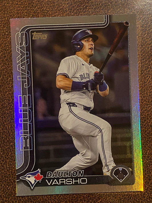 Daulton Varsho - 2025 Topps Series 1 - Rainbow Foil - Blue Jays