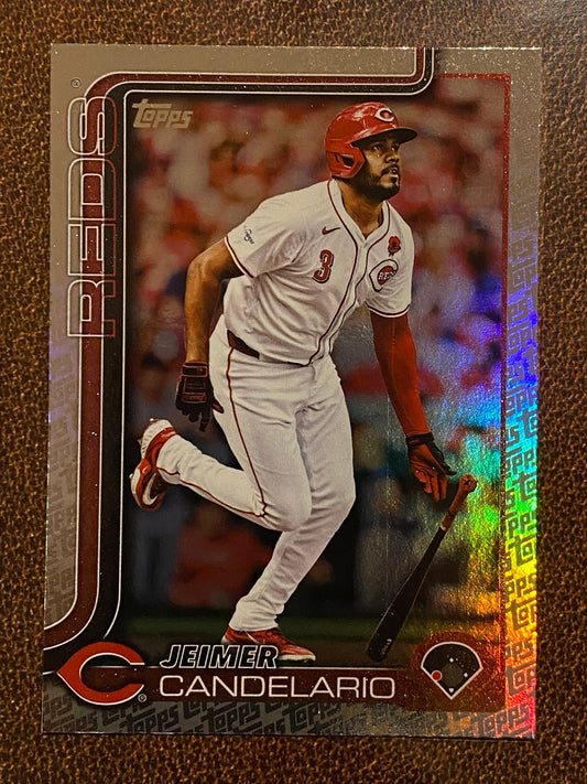 Jeimer Candelario - 2025 Topps Series 2 - Fanatics Exclusive Topps Foil Border - Reds