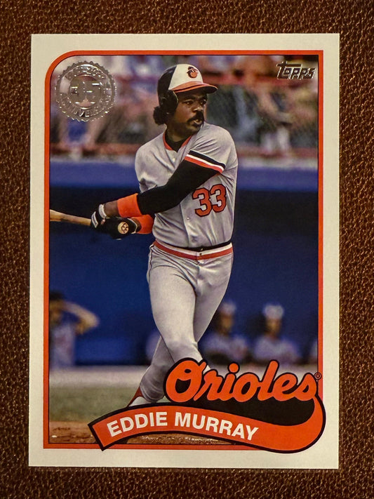 Eddie Murray - 2024 Topps Update - 1989 Insert - Orioles