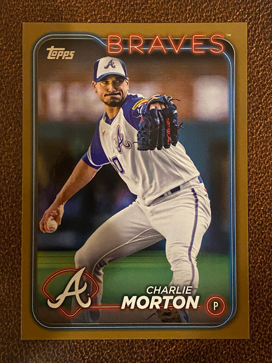 Charlie Morton - 2024 Topps Series 1 - Gold /2024 - Braves