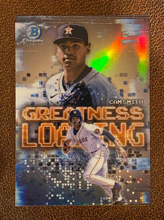 Cam Smith - 2025 Bowman - Greatness Loading - Astros