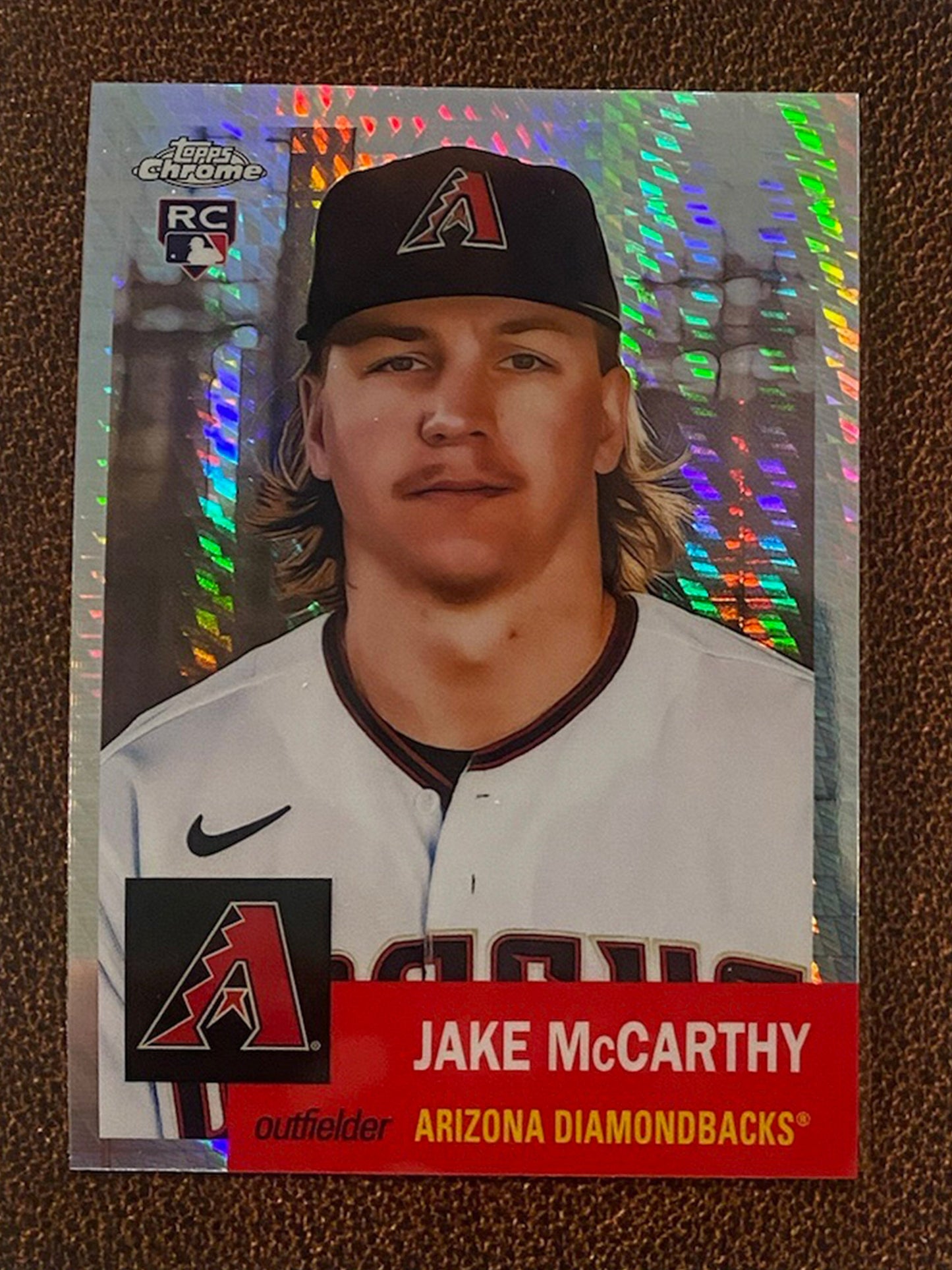 Jake McCarthy - 2022 Topps Chrome Platinum Anniversary - Prism Refractor - Diamondbacks