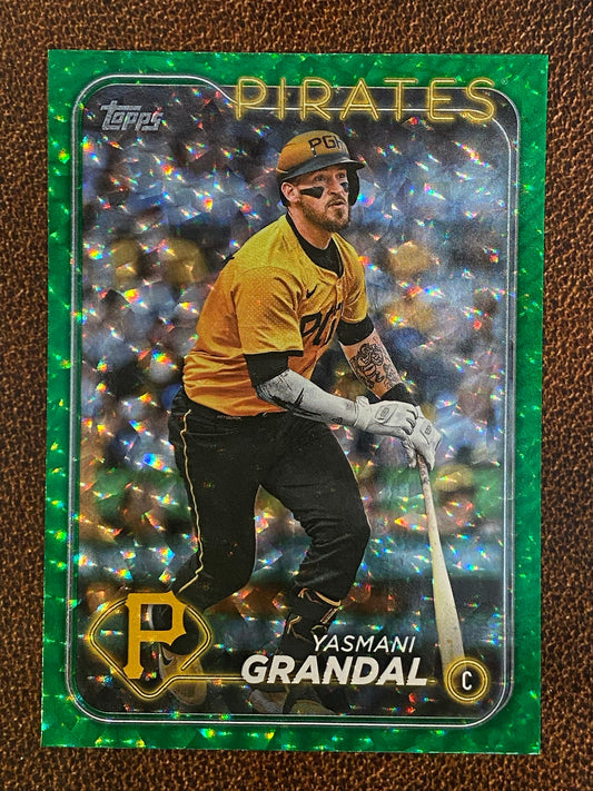 Yasmani Grandal - 2024 Topps Update - Green Foil /499 - Pirates