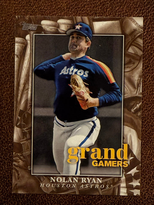 Nolan Ryan - 2024 Topps Series 1 - Grand Gamers - Astros