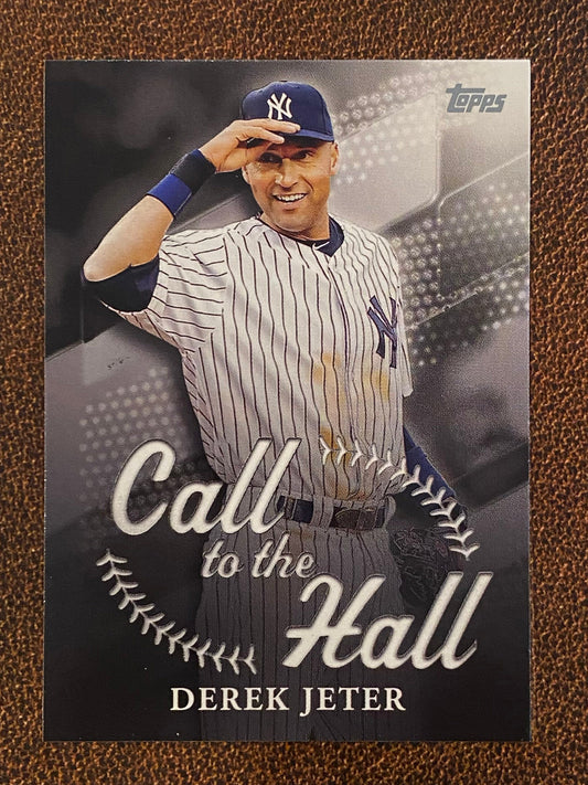 Derek Jeter - 2025 Topps Series 1 - Call to the Hall - Yankees