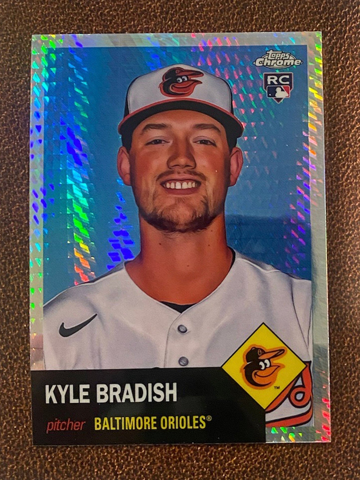 Kyle Bradish - 2022 Topps Chrome Platinum Anniversary - Prism Refractor - Orioles