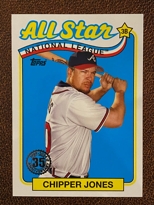 Chipper Jones - 2024 Topps Series 2 - 1989 All-Star Insert - Braves