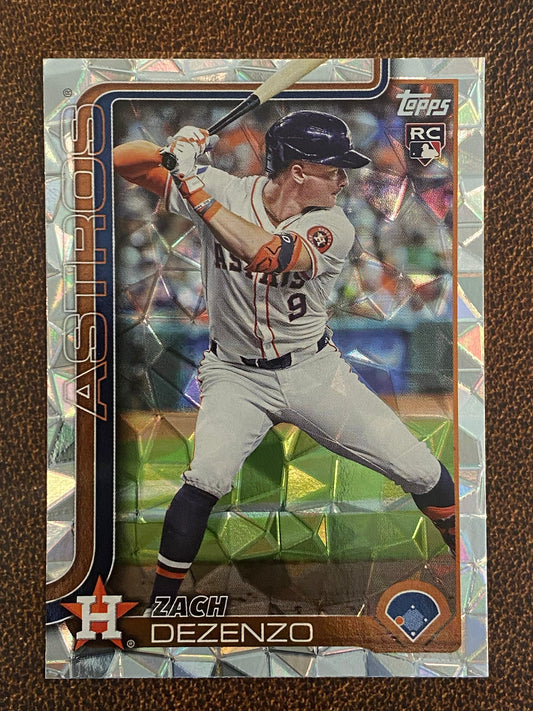 Zach Dezenzo - 2025 Topps Series 1 - Diamante - Astros