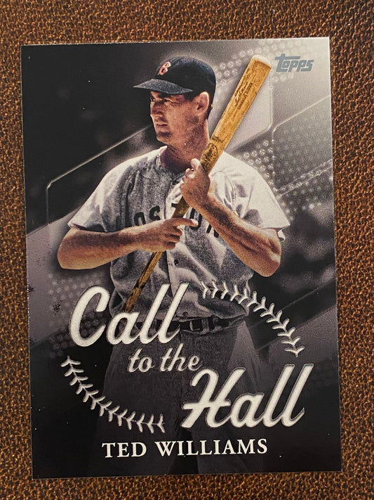 Ted Williams - 2025 Topps Series 1 - Call to the Hall - Red Sox