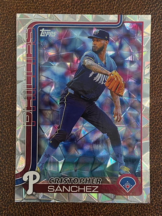 Cristopher Sanchez - 2025 Topps Series 1 - Diamante - Phillies