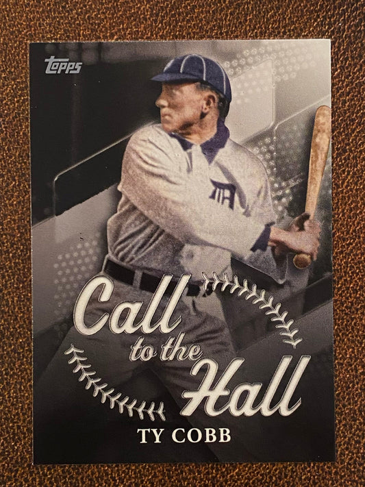 Ty Cobb - 2025 Topps Series 1 - Call to the Hall - Tigers