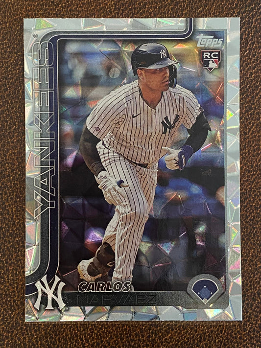 Carlos Narvaez - 2025 Topps Series 1 - Diamante - Yankees