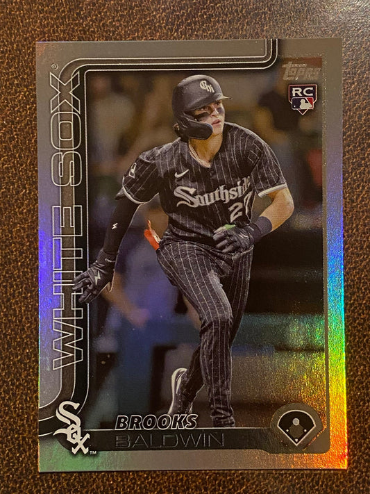 Brooks Baldwin - 2025 Topps Series 1 - Rainbow Foil - White Sox