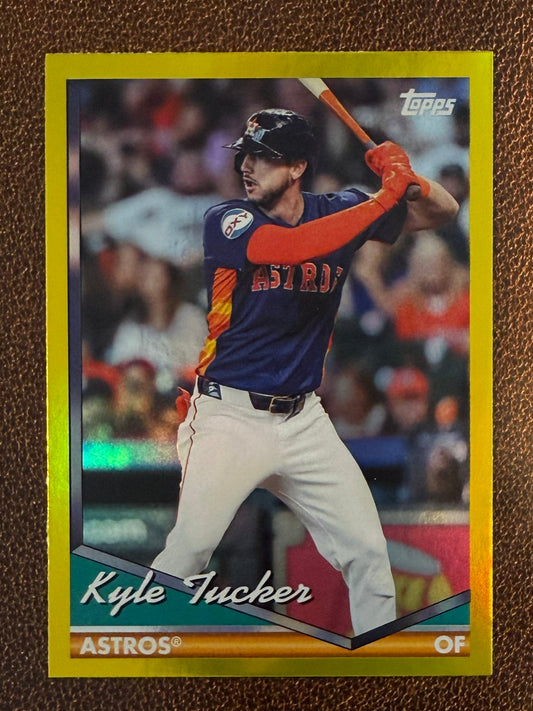 Kyle Tucker - 2024 Topps Archives - Yellow Foil - Astros