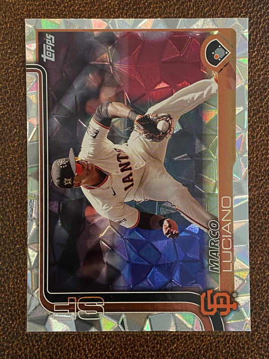 Marco Luciano - 2025 Topps Series 1 - Diamante - Giants